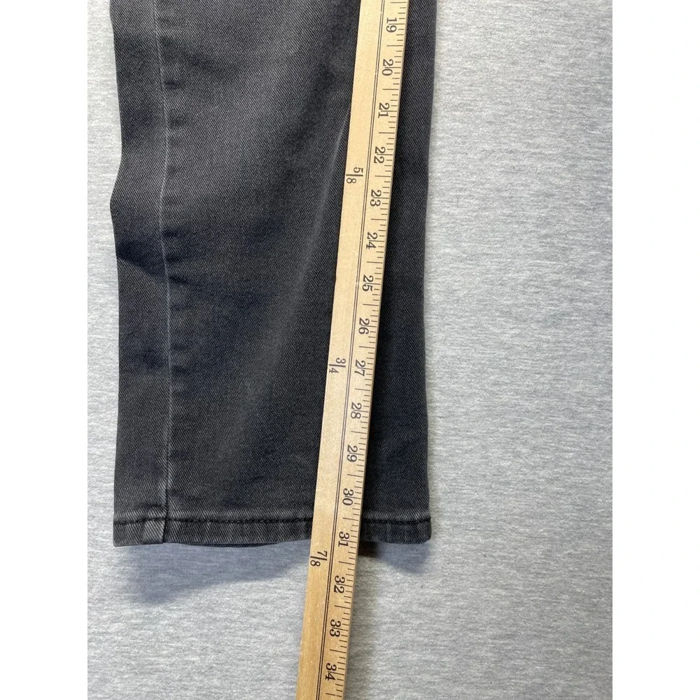 Levi's 511 Slim Fit Jeans Mens 38x32 (Fits 37x31) Dark Gray Denim Straight Leg